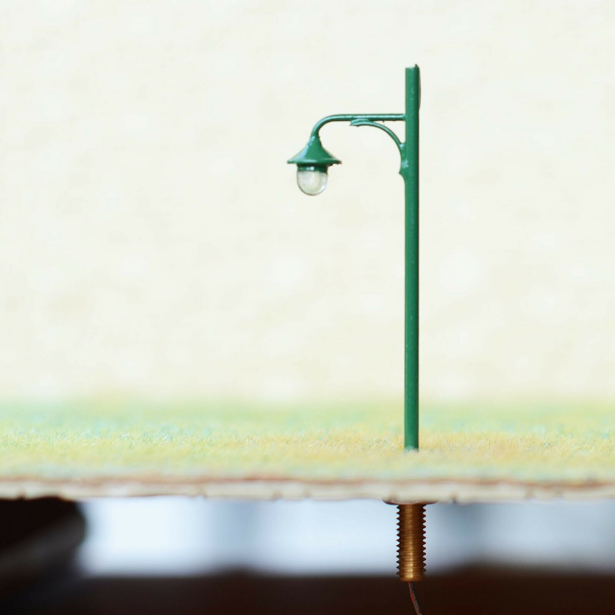 5 x N scale LED street light model train path lamppost station lamp post #705nBL 