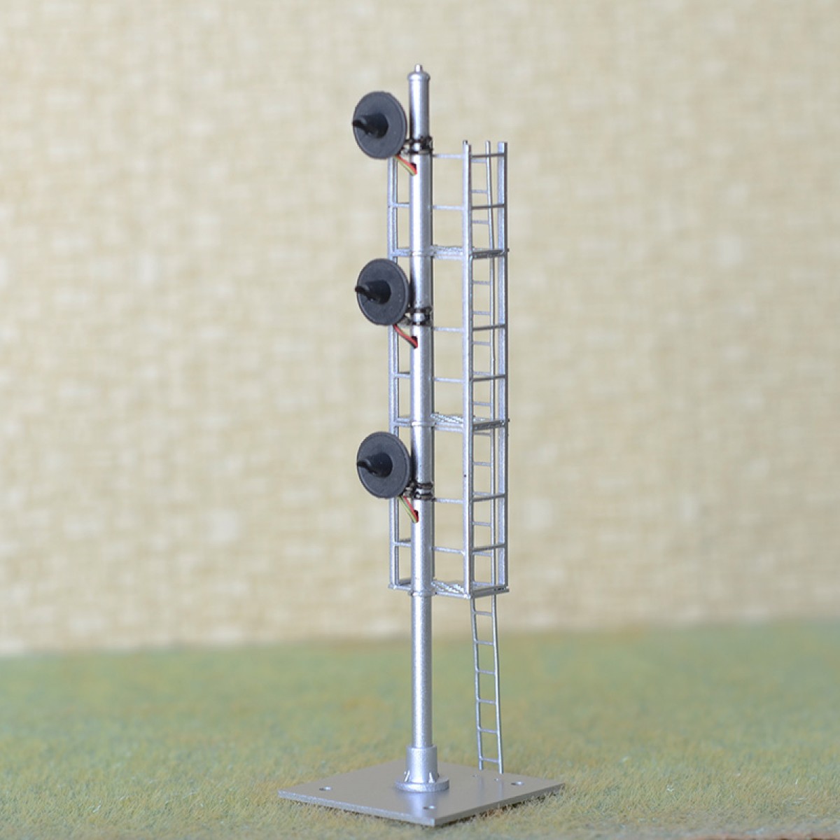 Ho Scale Racing Lighting 1 x HO scale model 3 colors SMD LED searchlight signal light metal 3 ...