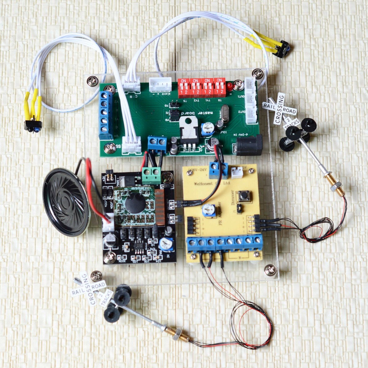 thumbnail image 2 of Add Realism With This OO Gauge Grade Crossing Bell Sound Effect Board – Clang & Tinkle! 2 of 4