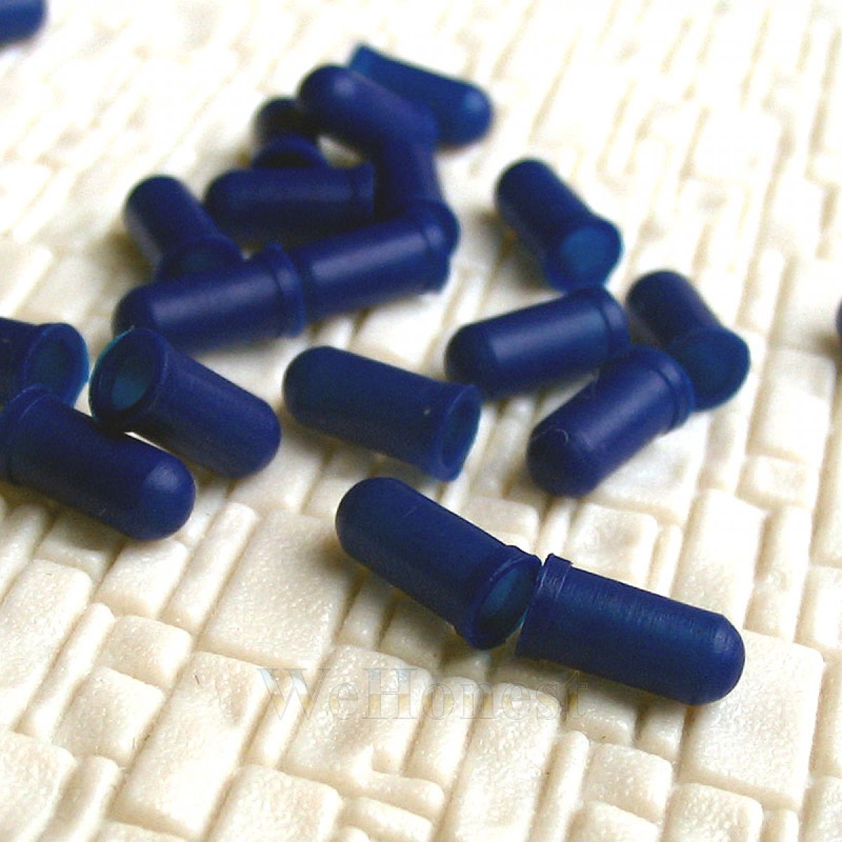 1000 pcs Blue Caps / Cover for Grain of Wheat Bulbs