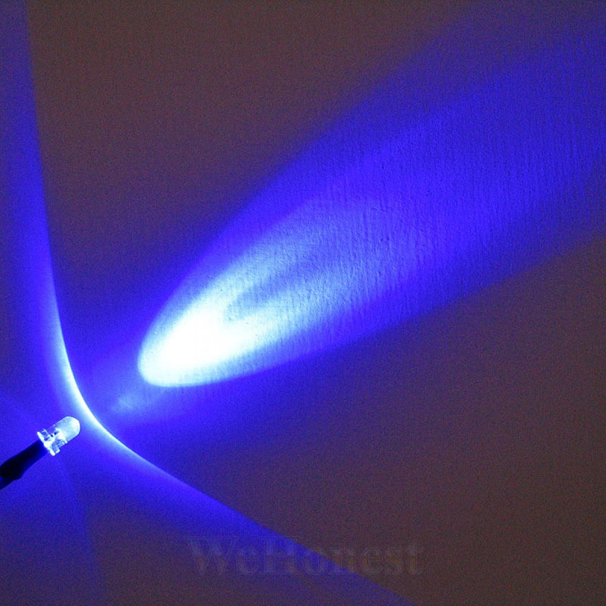 5  x  Pre Wired 3mm Blue LEDs Light Lamp 12V - 16V