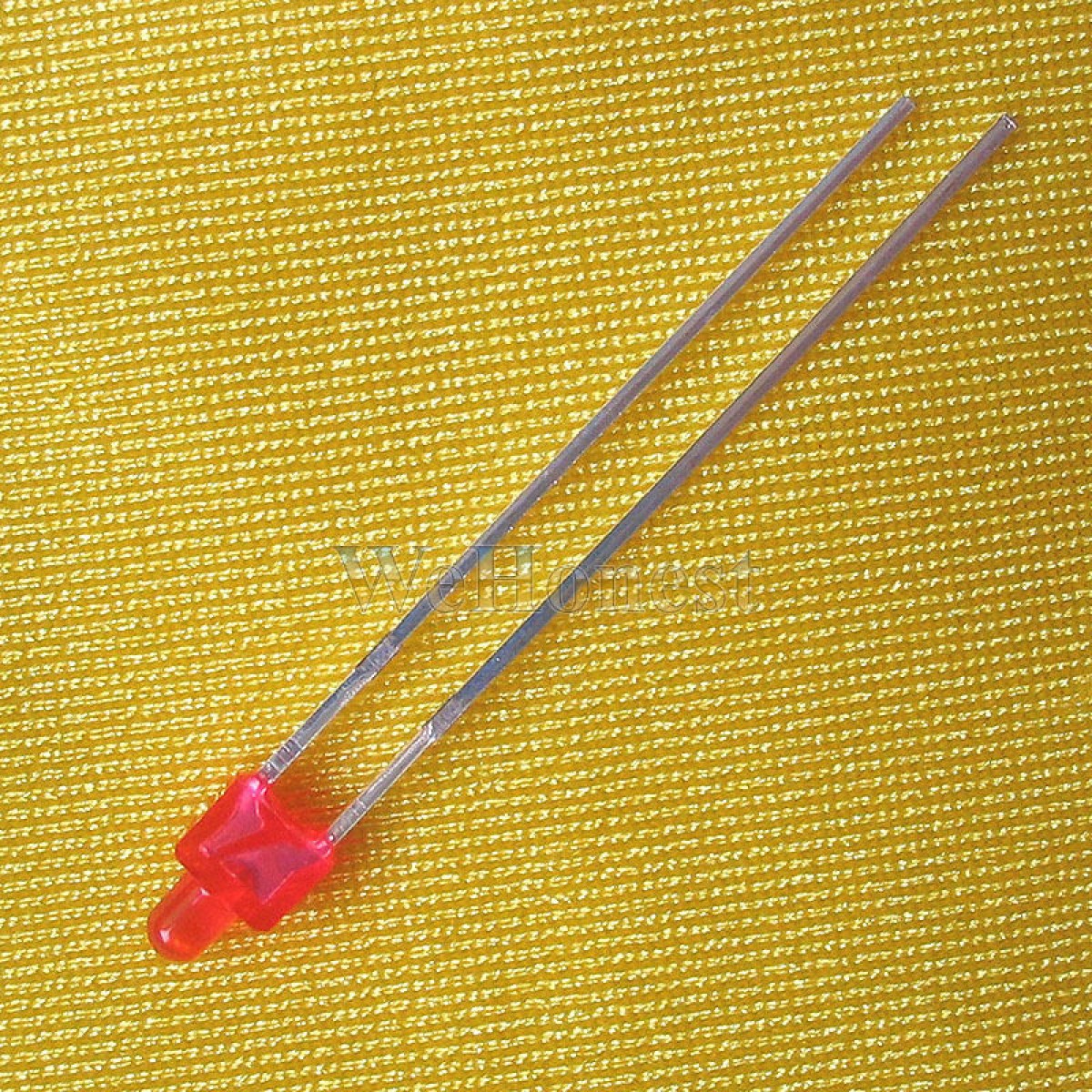 10 x Auto self Flash LEDs 2mm Red without extra circuit Frequency = 1 second