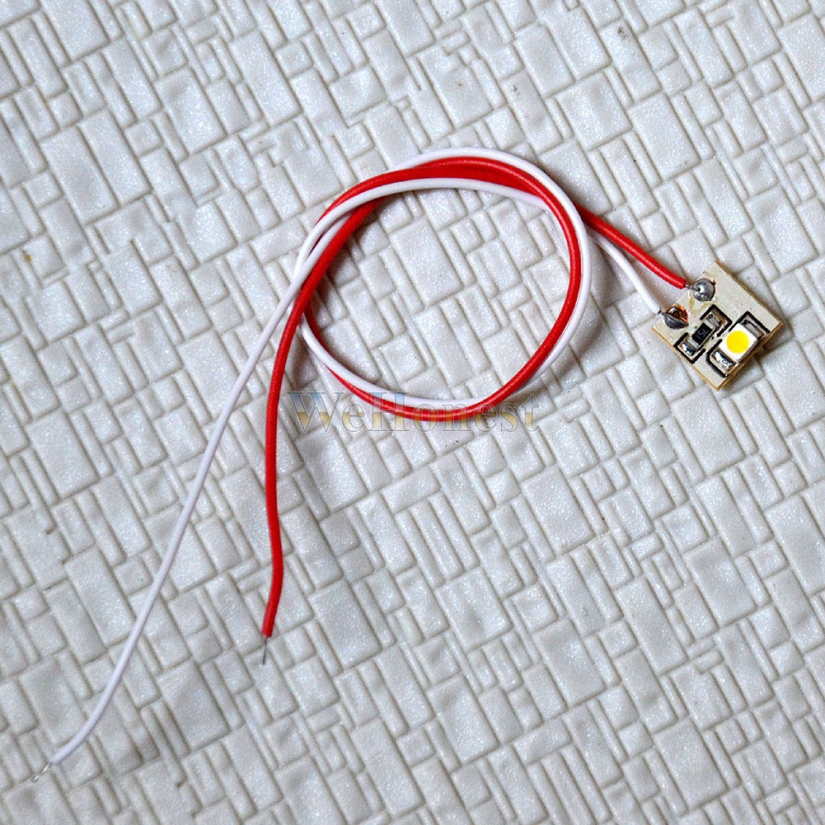 8 x  Pre-Wired warm white SMD LEDs prewired resistor for 12V - 16V use