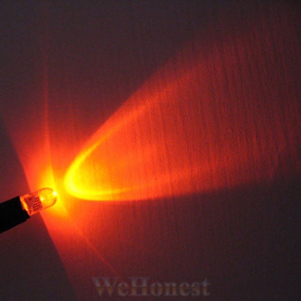 10 x Pre Wired 3mm Amber LEDs Light Lamp 12V - 16V