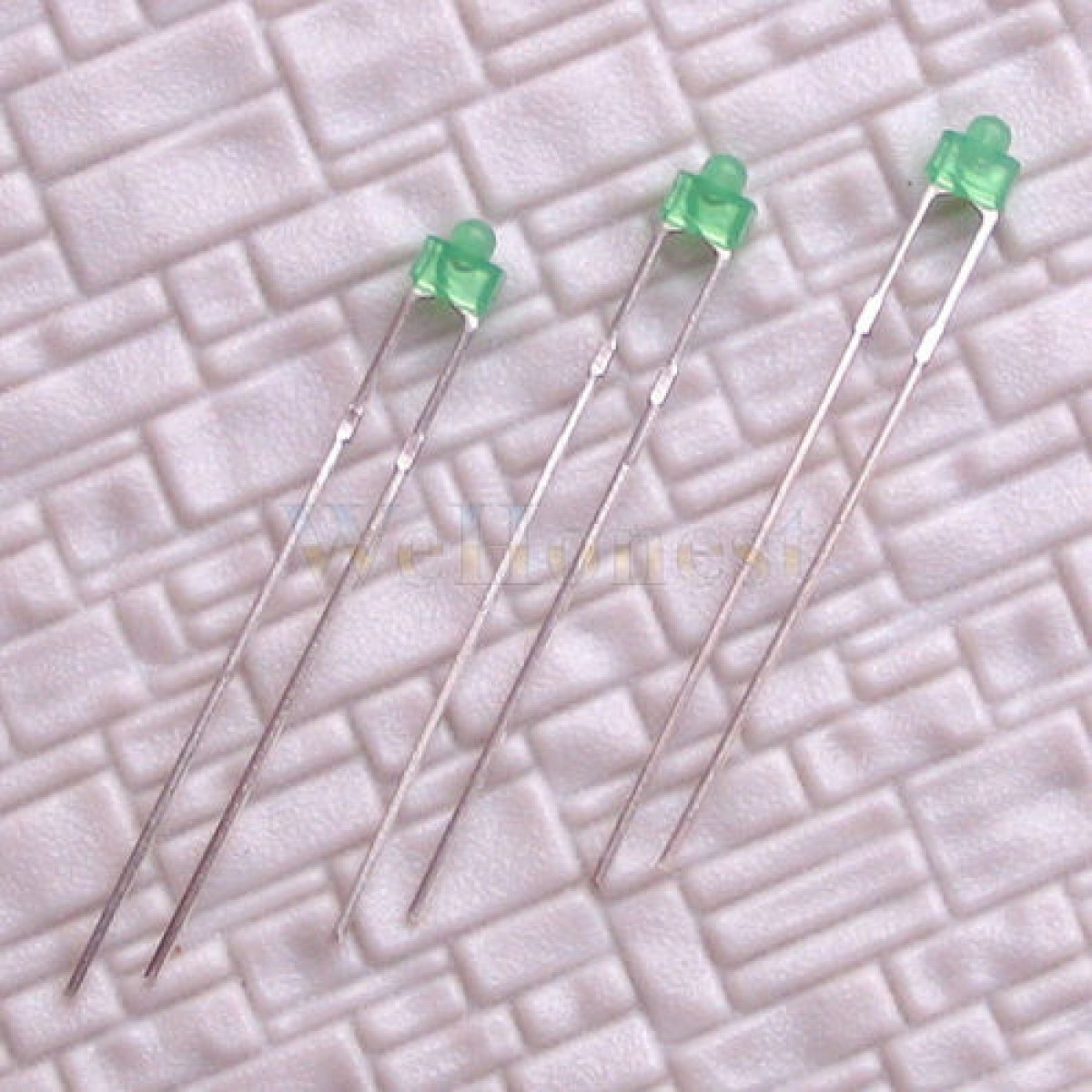     30 x Light Emitting Diode Mini LEDs Dia. 1.8mm Green (WeHonest)