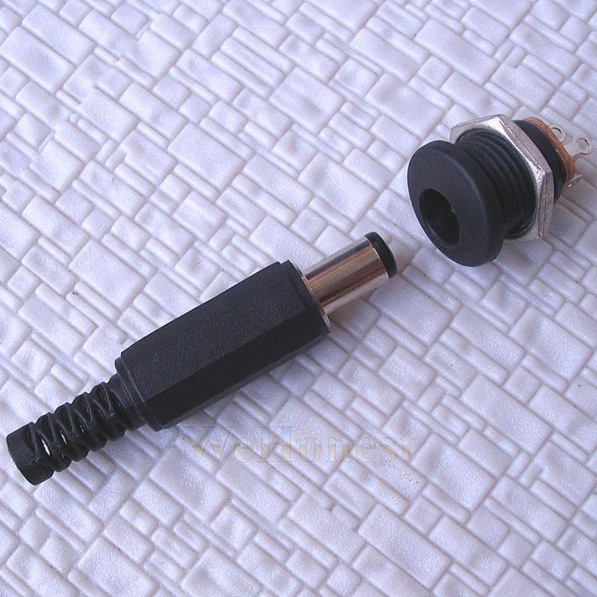 2 sets of 2.1mm DC Power Socket and Male End (WeHonest) (WeHonest) (WeHonest) 2 sets of 2.1mm DC Power Socket and Male End (WeHonest) (WeHonest) (WeHonest)