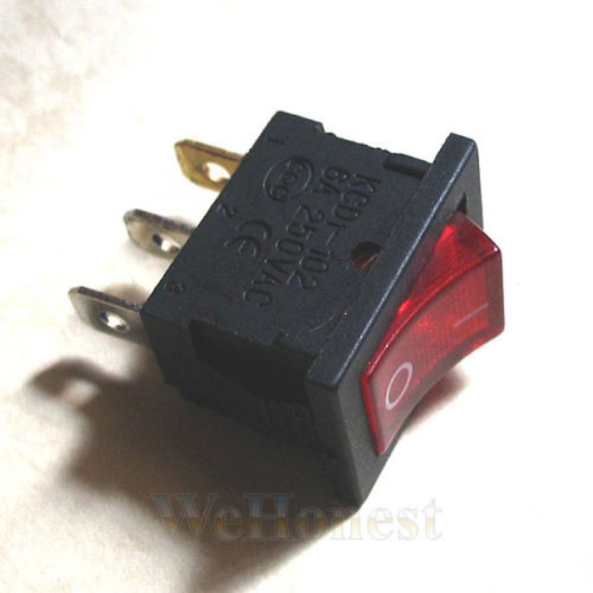 5 x On / Off Rocker Switches SPDT with Light Quality